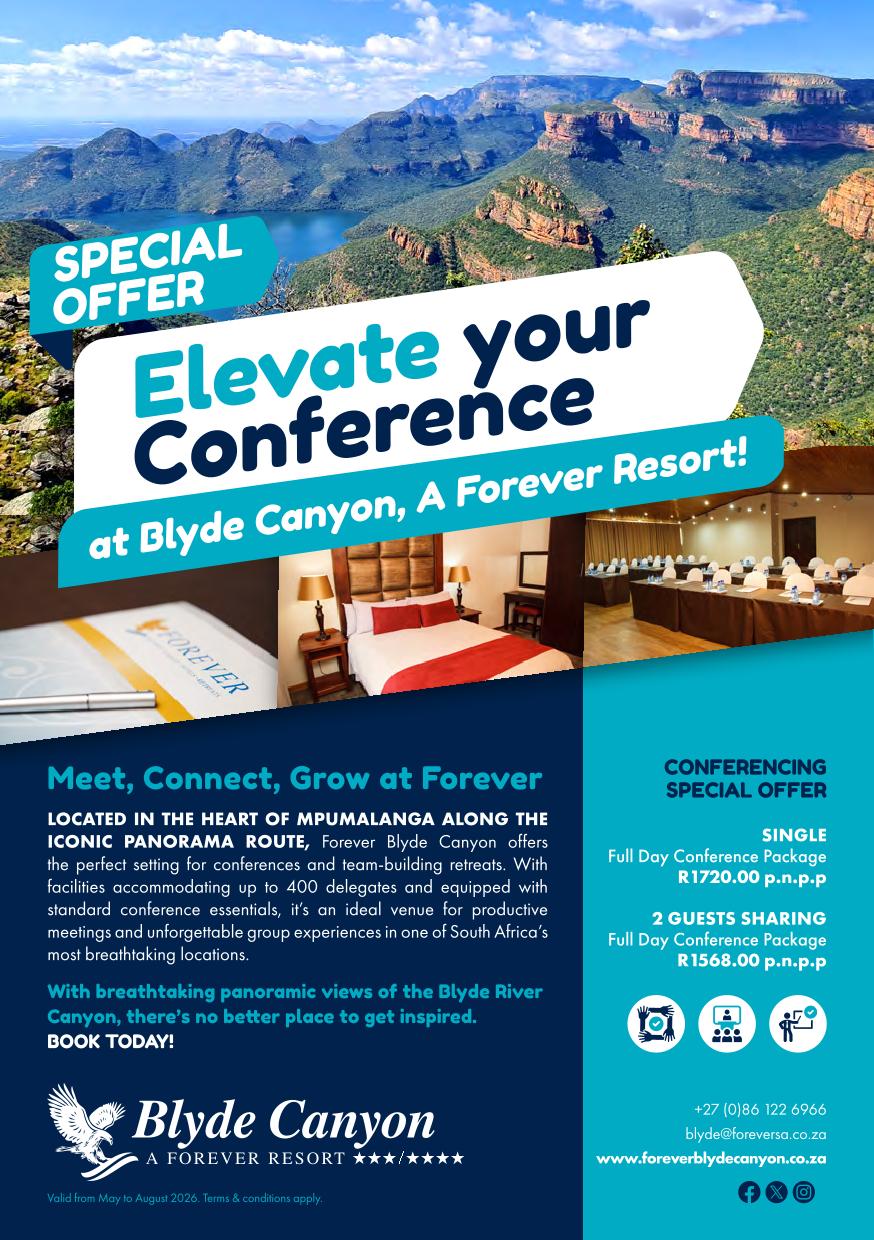 Elevate Your Conference at Blyde Canyon