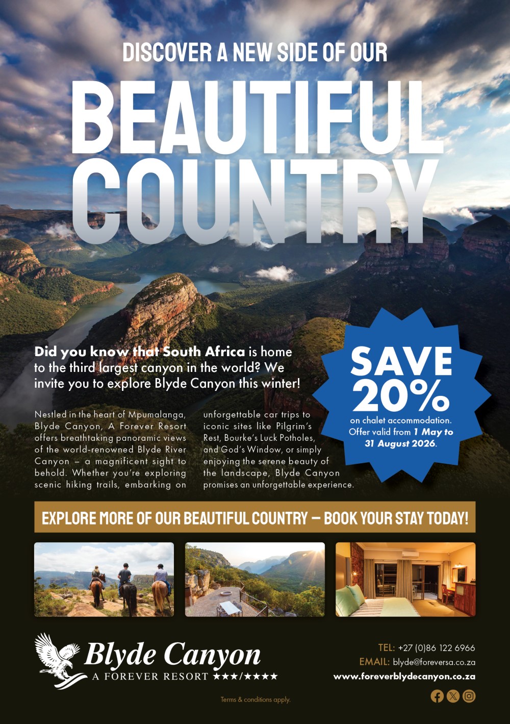 Discover A New Side Of Our Beautiful Country This Winter!