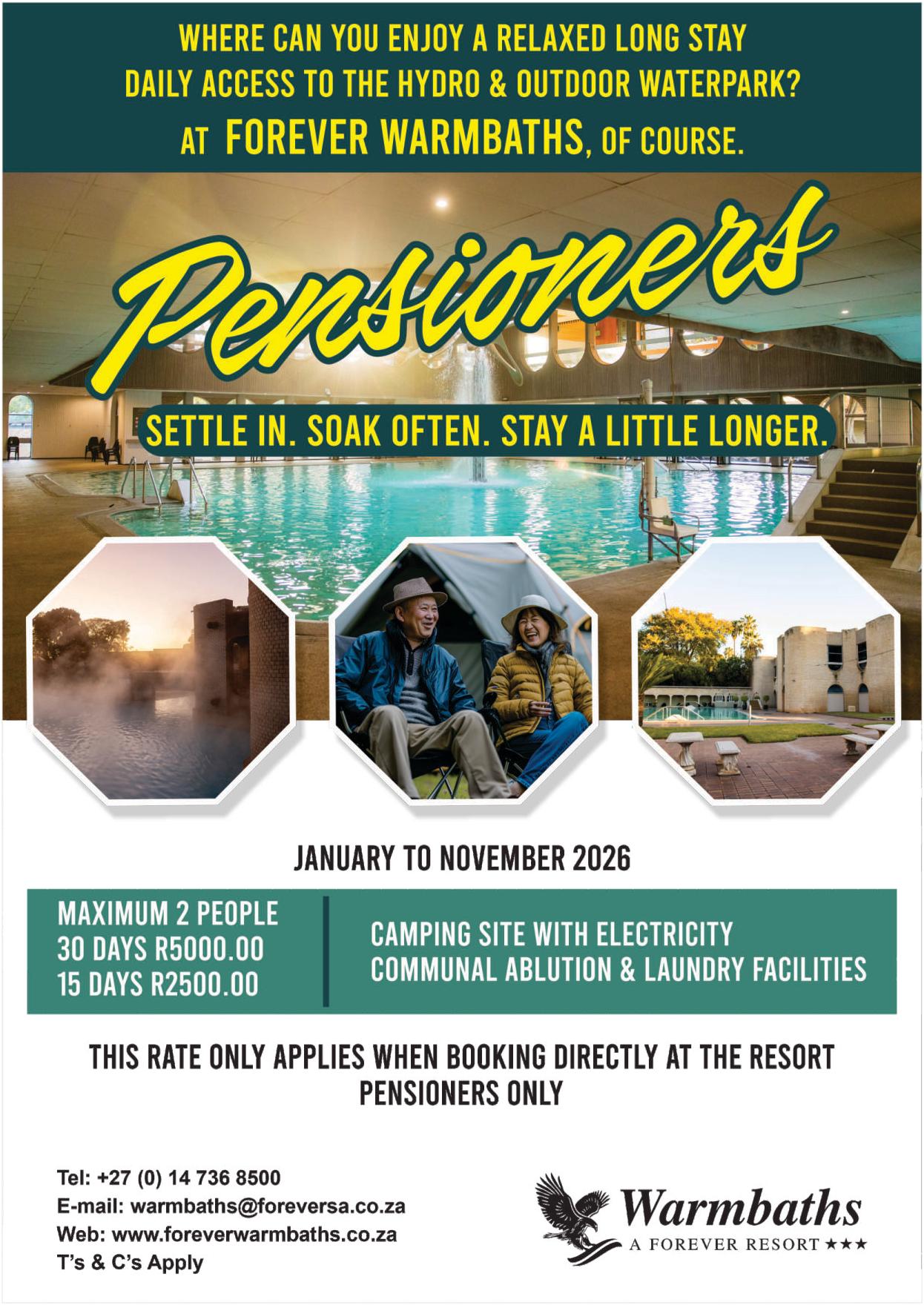 Pensioners, Settle In & Stay A Little Longer