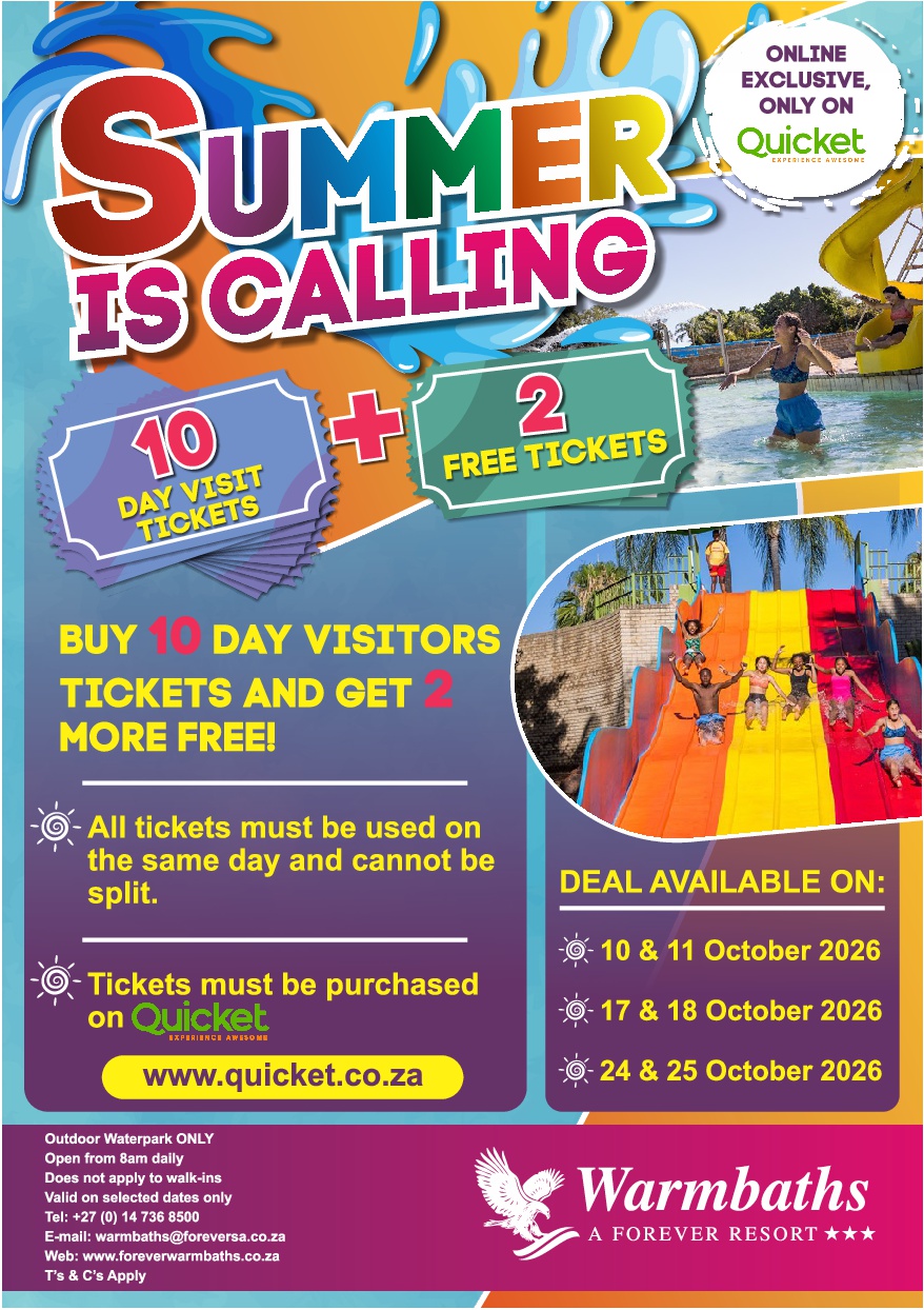 Day Visitors, Summer Is Calling!